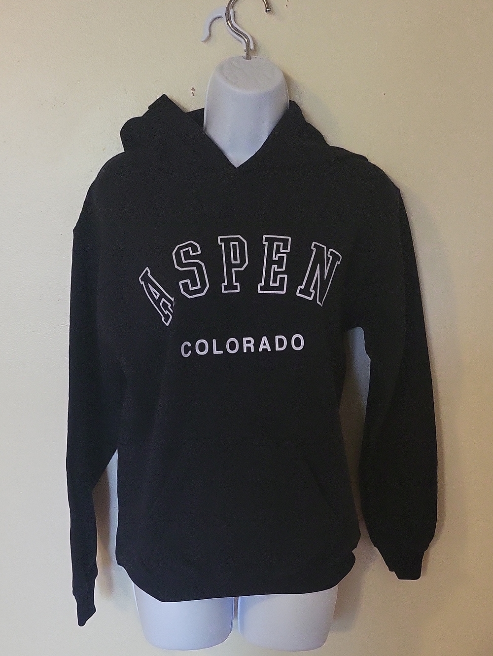 Gildan Black Aspen Colorado Hoodie Sweatshirt